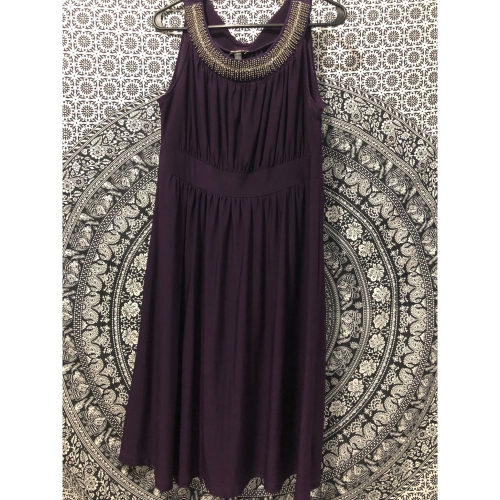 Purple formal dress NWOT